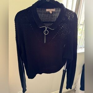 Black Love Tree Sweater Size Large